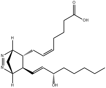 9ALPHA,11ALPHA-AZO-15S-HYDROXY-PROSTA-5Z,13E-DIEN-1-OIC ACID Struktur