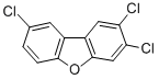 2,3,8-TRICHLORODIBENZOFURAN Struktur