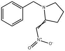 1-(benzyl)-2-(nitromethylene)pyrrolidine  Struktur