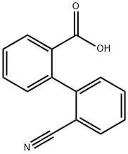 2''-CYANO-1,1''-BIPHENYL-2-CARBOXYLIC ACID Struktur