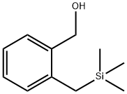 2-[(Trimethylsilyl)methyl]benzenemethanol Struktur