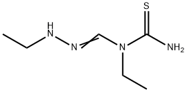 Thiourea,  N-ethyl-N-[(ethylamino)iminomethyl]- Struktur