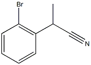 2-(2-BROMOPHENYL)PROPANENITRILE Struktur