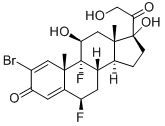 halopredone Struktur