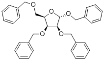 BENZYL 2,3,4-TRI-O-BENZYL-ALPHA-D-MANNOPYRANOSIDE Struktur