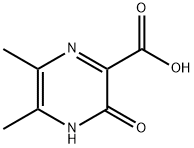 5,6-DIMETHYL-3-OXO-3,4-DIHYDRO-PYRAZINE-2-CARBOXYLIC ACID Struktur