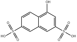 1-萘酚-3,6-二磺酸 結(jié)構(gòu)式