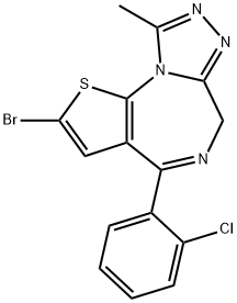 BROTIZOLAM Struktur