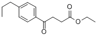 ETHYL 4-(4-N-PROPYLPHENYL)-4-OXOBUTYRATE price.