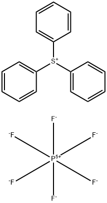 TRIPHENYLSULFONIUM HEXAFLUOROPHOSPHATE Struktur