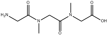 glycyl-sarcosyl-sarcosine Struktur