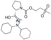 N-MSOC-L-PROLINE DICYCLOHEXYLAMMONIUM Struktur