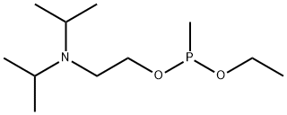 N-[2-(ethoxy-methyl-phosphanyl)oxyethyl]-N-propan-2-yl-propan-2-amine Struktur