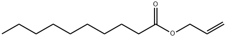 ALLYL DECANOATE Struktur