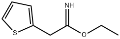 2-THIOPHEN-2-YLACETIMIDIC ACID ETHYL ESTER Struktur