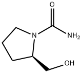 1-Pyrrolidinecarboxamide,2-(hydroxymethyl)-,(2R)-(9CI) Struktur