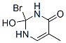 thymine bromohydrin Struktur