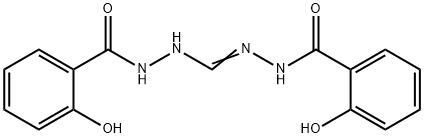 1-(N-Salicyloyl)amino-3-salicyloylguanidine Struktur