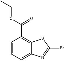 Ethyl 2-broMobenzo[d]thiazole-7-carboxylate Struktur