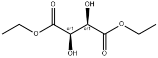 Diethyl DL-tartrate Struktur