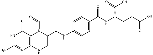 Folinic acid Struktur