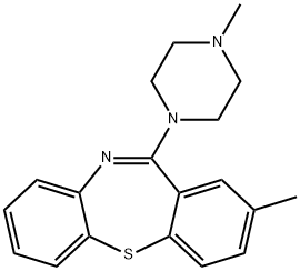 Metiapine Struktur