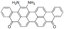 diaminoanthra[9,1,2-cde]benzo[rst]pentaphene-5,10-dione Struktur