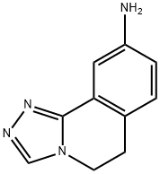 5,6-Dihydro-[1,2,4]triazolo[3,4-a]isoquinolin-9-amine Struktur