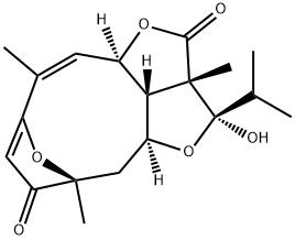 EREMANTHOLIDE A Struktur