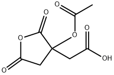 CITRIC ACID ANHYDRIDE ACETATE Struktur