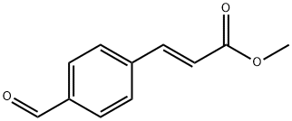 4-FORMYLCINNAMIC ACID METHYL ESTER Struktur