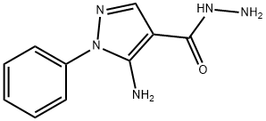 5-AMINO-1-PHENYL-1H-PYRAZOLE-4-CARBOHYDRAZIDE Struktur