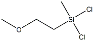 dichloro(2-methoxyethyl)methylsilane Struktur