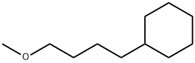 (4-methoxybutyl)cyclohexane Struktur