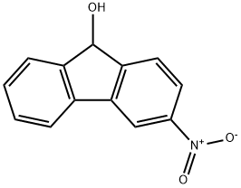 9-HYDROXY-3-NITROFLUORENE) Struktur