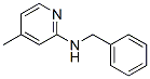 2-BENZYLAMINO-4-METHYLPYRIDINE Struktur