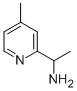 1-(4-METHYL-PYRIDIN-2-YL)-ETHYLAMINE Struktur