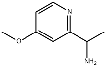 1-(4-Methoxypyridin-2-yl)ethan-1-amine Struktur