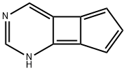 1H-Cyclopenta[3,4]cyclobuta[1,2-d]pyrimidine (9CI) Struktur