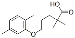 Gemfibrozil Struktur