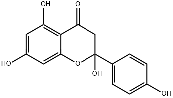 2-Hydroxynaringenin Struktur