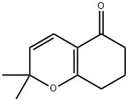 2,2-DIMETHYL-2,6,7,8-TETRAHYDRO-CHROMEN-5-ONE Struktur