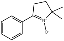 5,5-dimethyl-2-phenyl-1-pyrroline-N-oxide Struktur