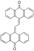 10,10'-(1,2-ethanediylidene)bisanthracen-9(10H)-one  Struktur