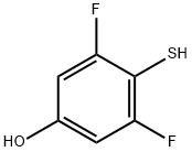 Phenol, 3,5-difluoro-4-mercapto- (9CI) Struktur