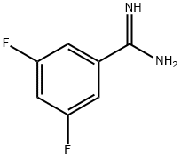 3,5-DIFLUORO-BENZAMIDINE Struktur