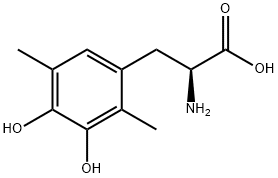 L-Tyrosine, 3-hydroxy-2,5-dimethyl- (9CI) Struktur