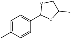 4-methyl-2-(o-tolyl)-1,3-dioxolane Struktur