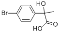 2-(4-Bromophenyl)-2-hydroxypropionic acid Struktur