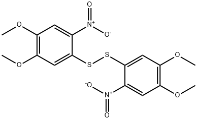 Bis(4,5-dimethoxy-2-nitrophenyl) persulfide